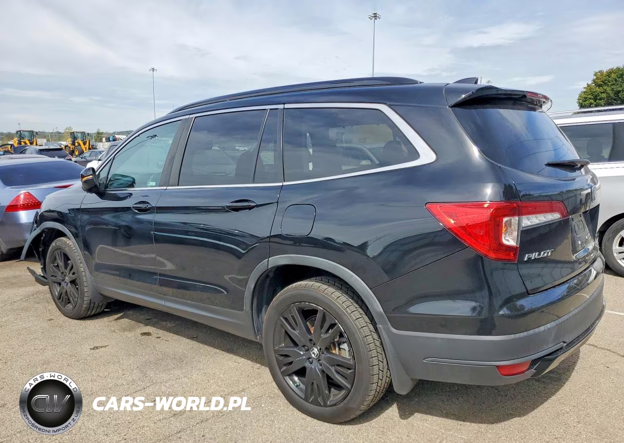2022 Honda Pilot Se VIN:5FNYF6H20NB014094 - 2