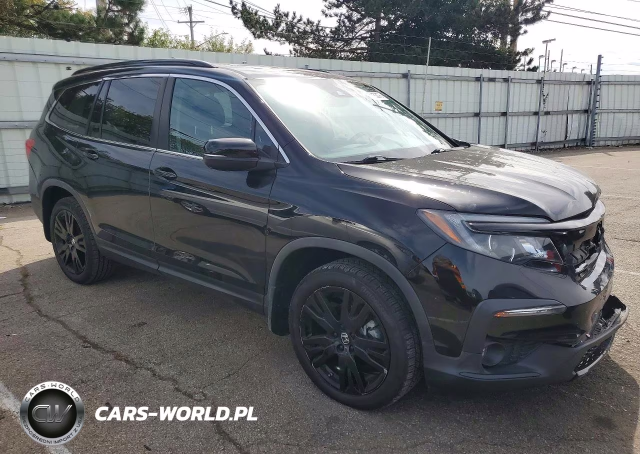 2022 Honda Pilot Se VIN:5FNYF6H20NB014094 - 4