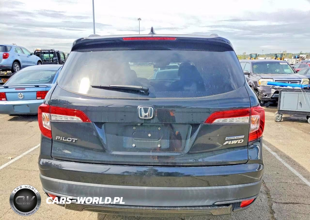 2022 Honda Pilot Se VIN:5FNYF6H20NB014094 - 6