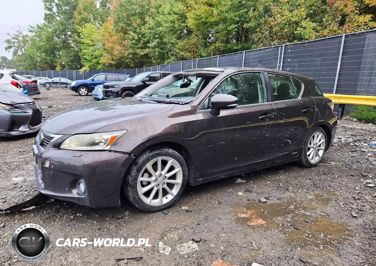 2011 Lexus Ct 200 VIN:JTHKD5BH1B2010782 - 1