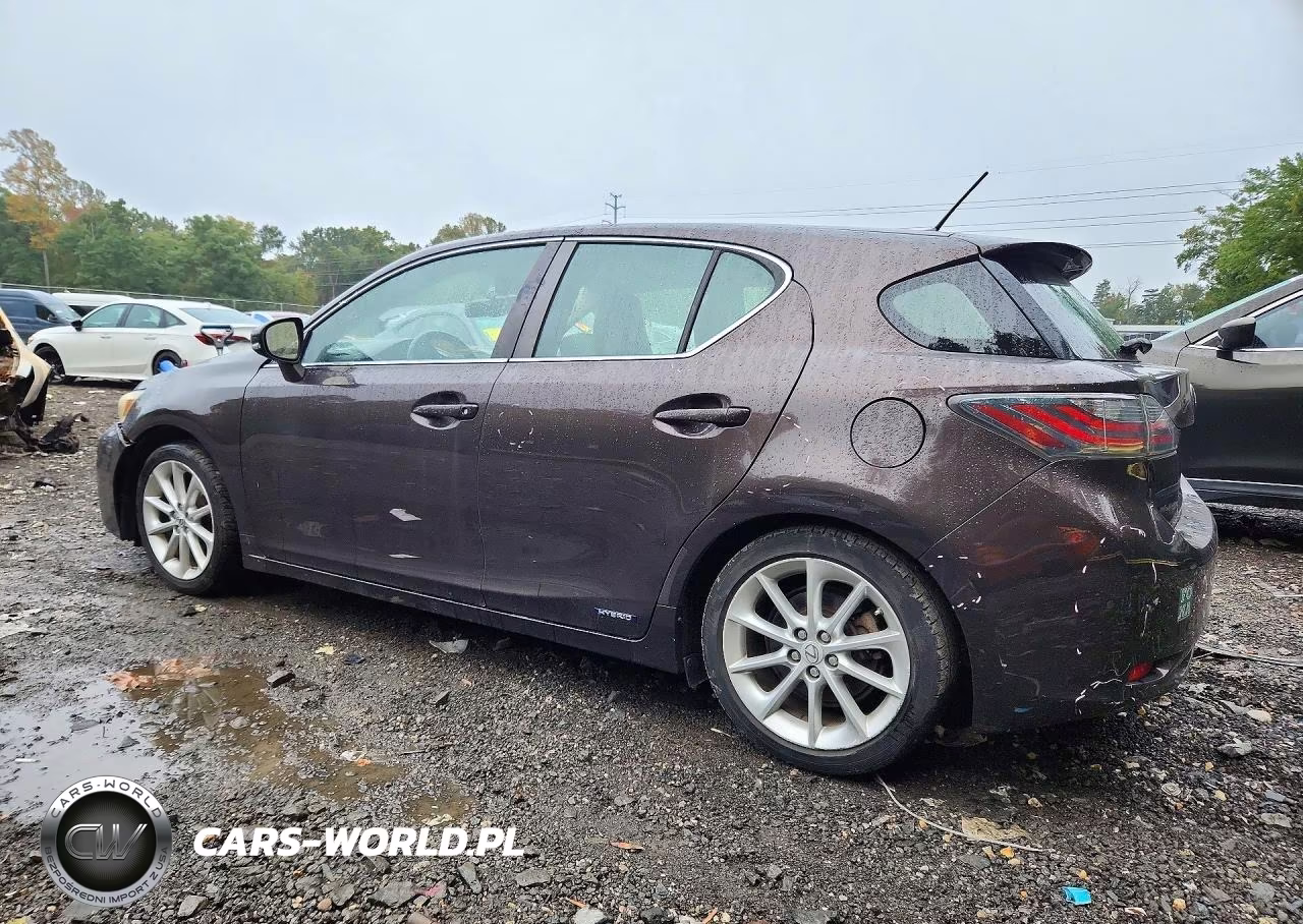 2011 Lexus Ct 200 VIN:JTHKD5BH1B2010782 - 2