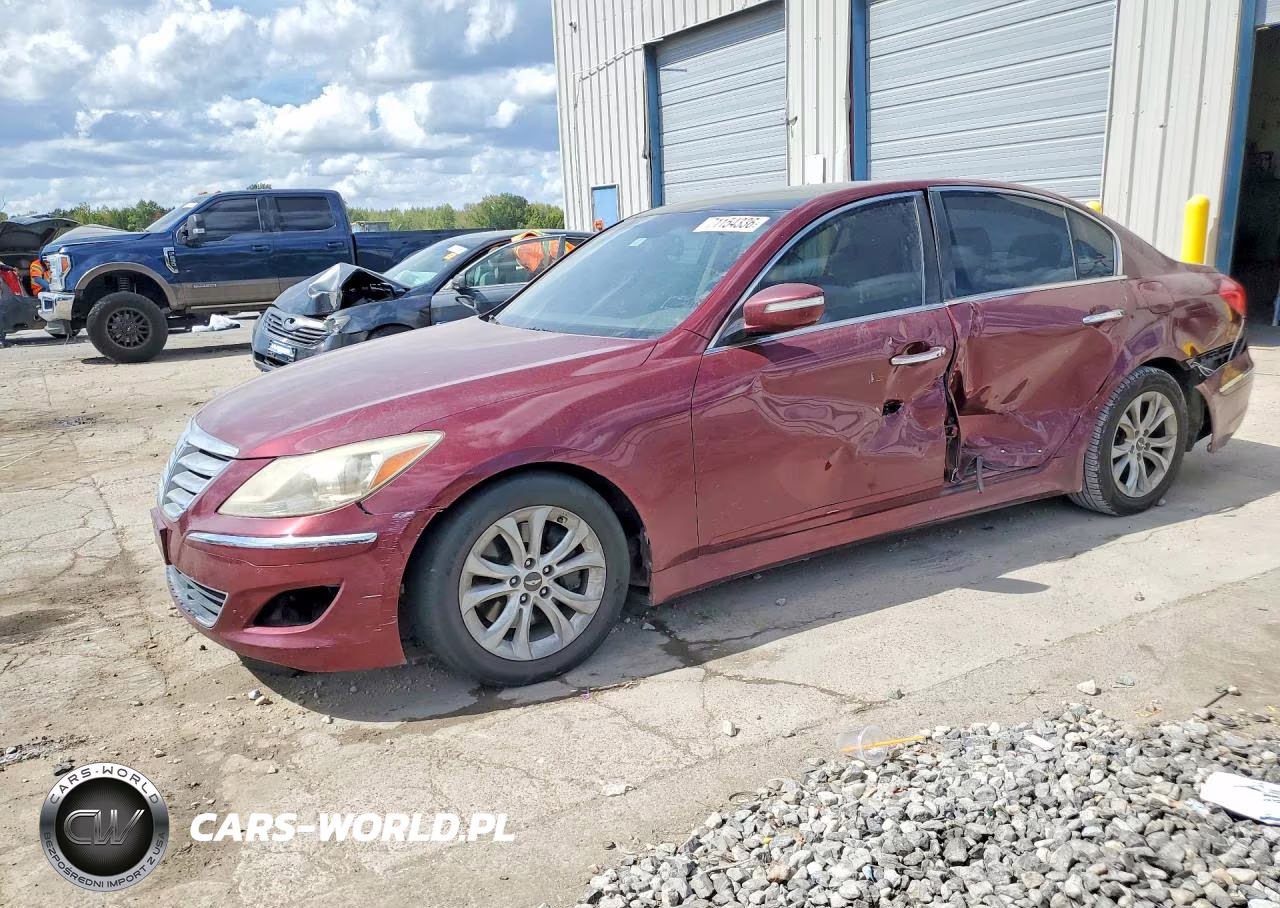 2012 Hyundai Genesis 3.8L VIN:KMHGC4DD4CU169277 - 1