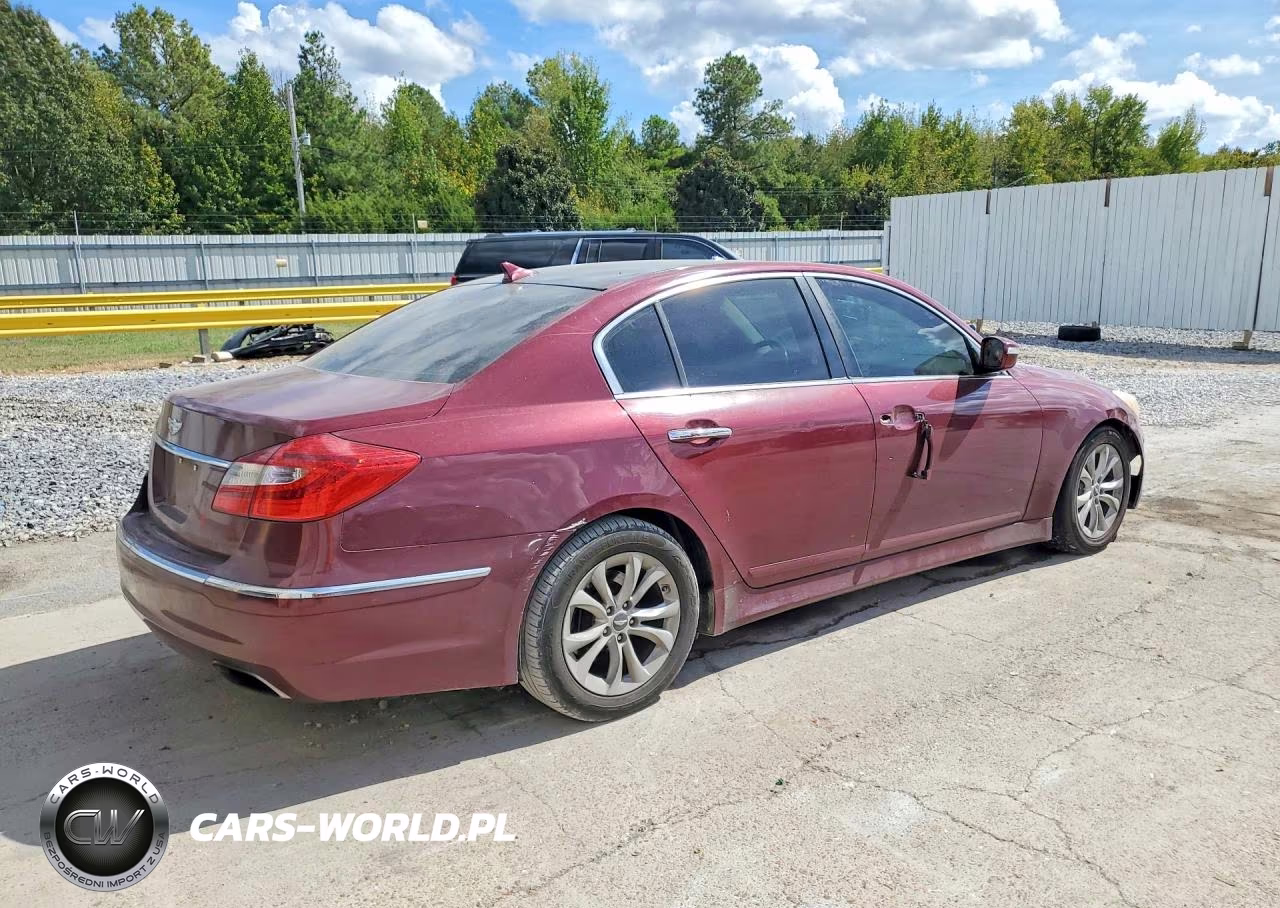 2012 Hyundai Genesis 3.8L VIN:KMHGC4DD4CU169277 - 3