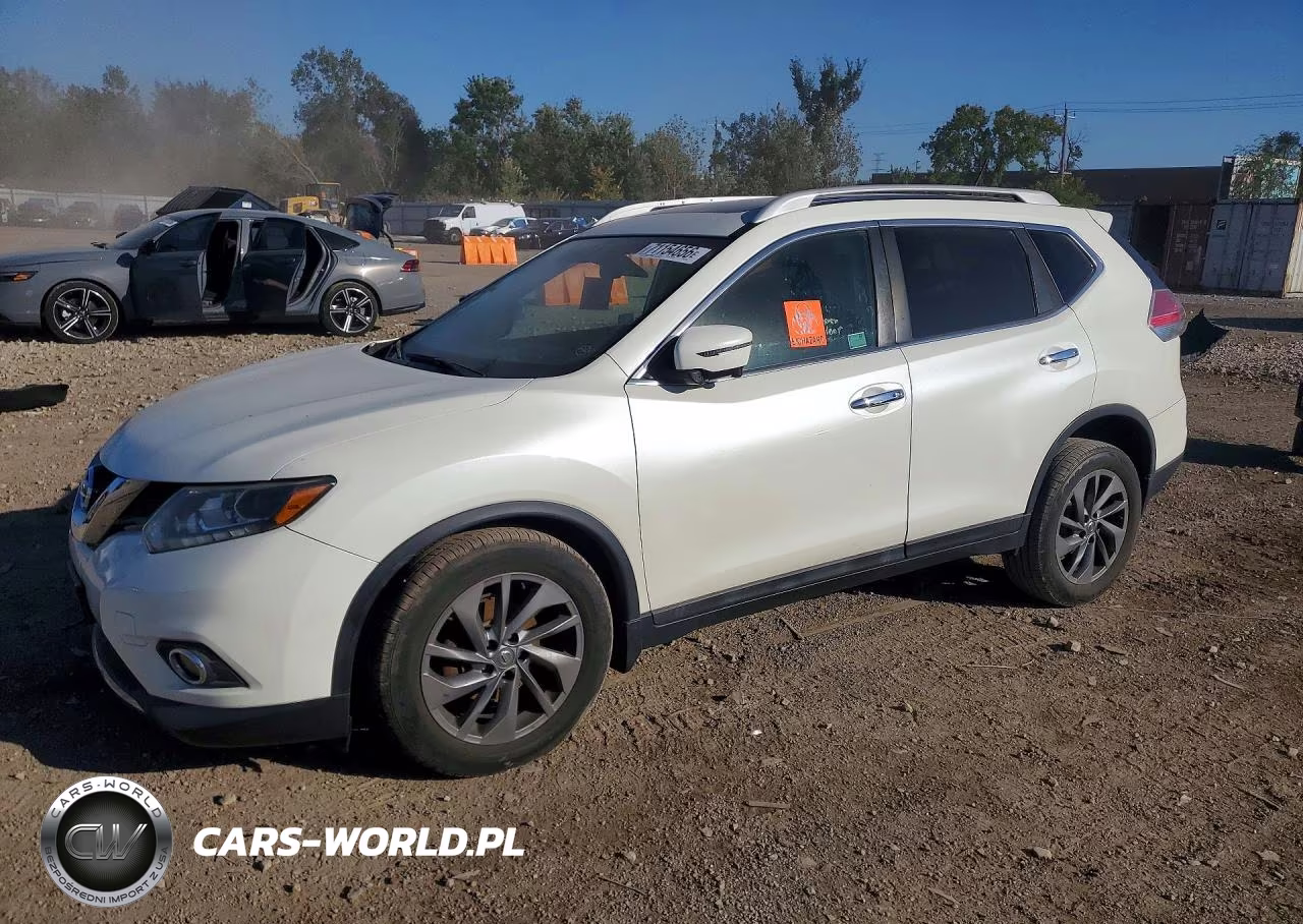 2016 Nissan Rogue Sl VIN:5N1AT2MV2GC915885 - 1