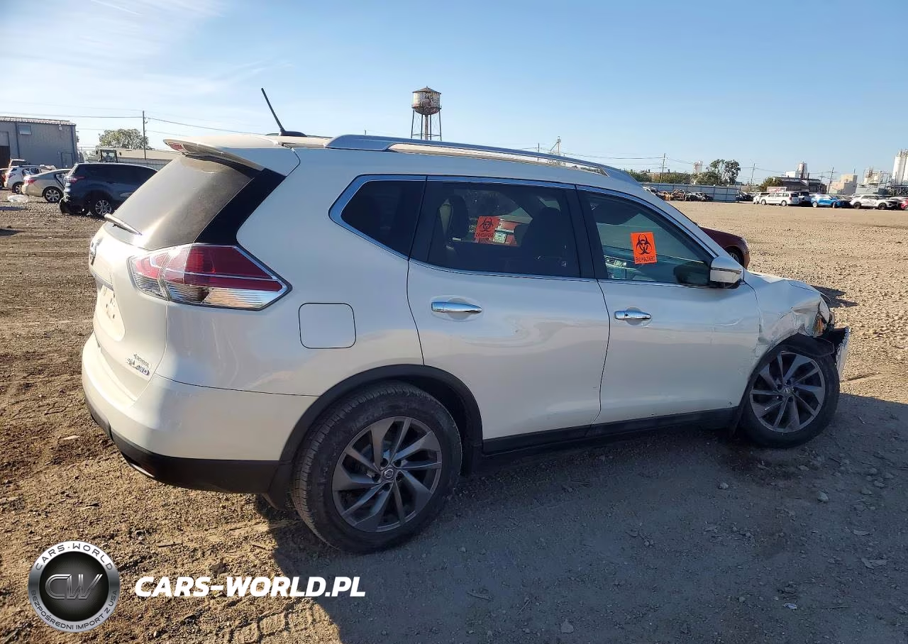 2016 Nissan Rogue Sl VIN:5N1AT2MV2GC915885 - 3