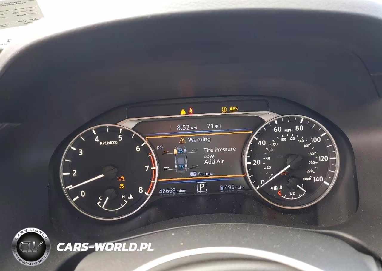 2025 Nissan Altima Sv VIN:1N4BL4DV0SN381650 - 9