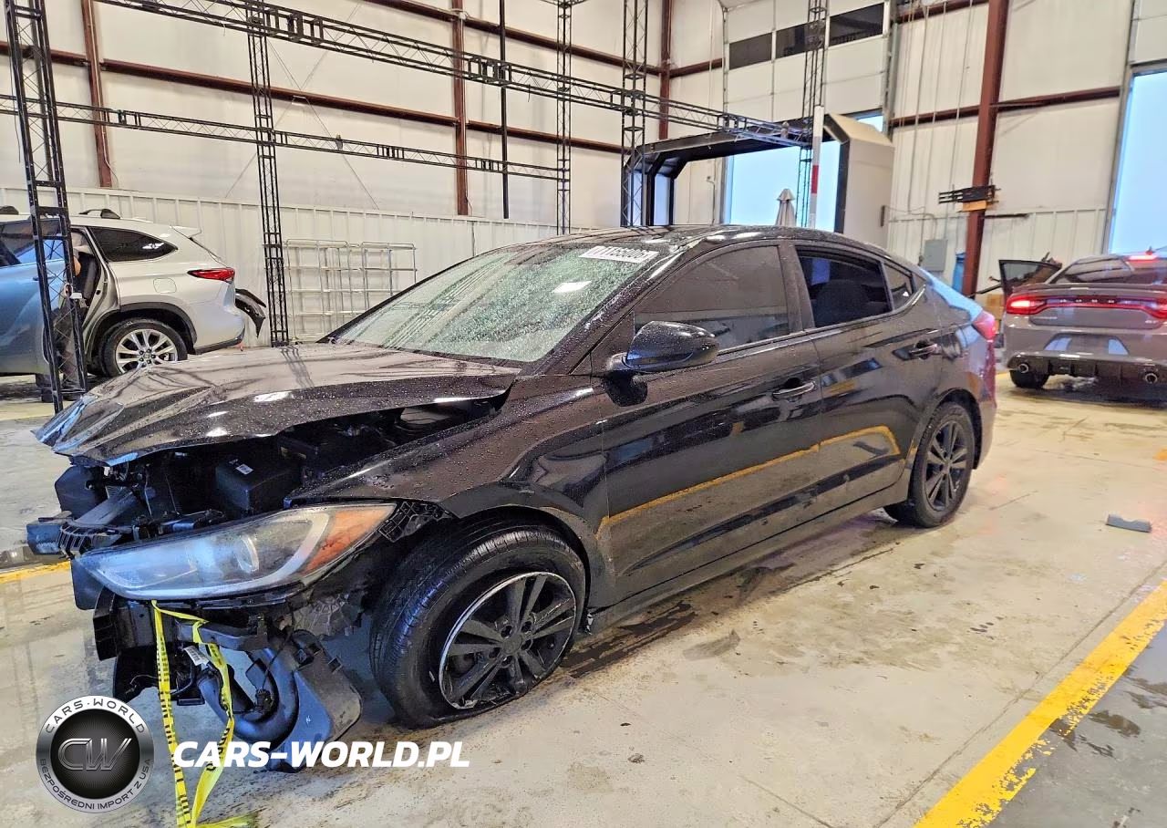 2017 Hyundai Elantra Se VIN:5NPD84LF9HH106804 - 1