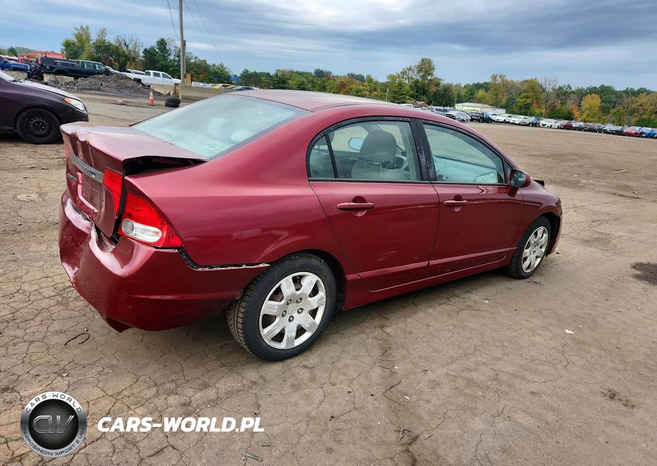 2009 Honda Civic Lx VIN:1HGFA16579L006262 - 3
