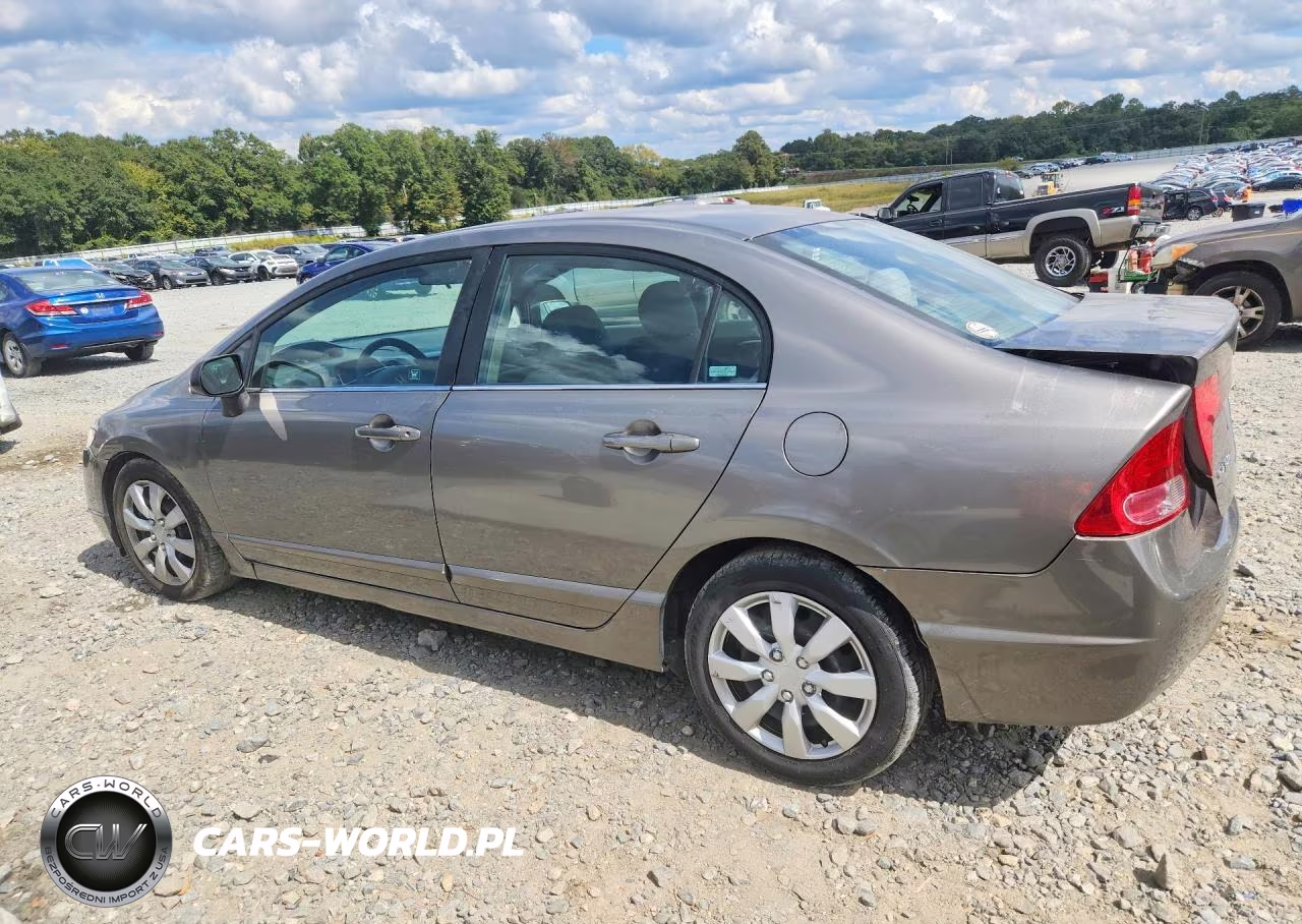 2007 Honda Civic Lx VIN:1HGFA165X7L008973 - 2