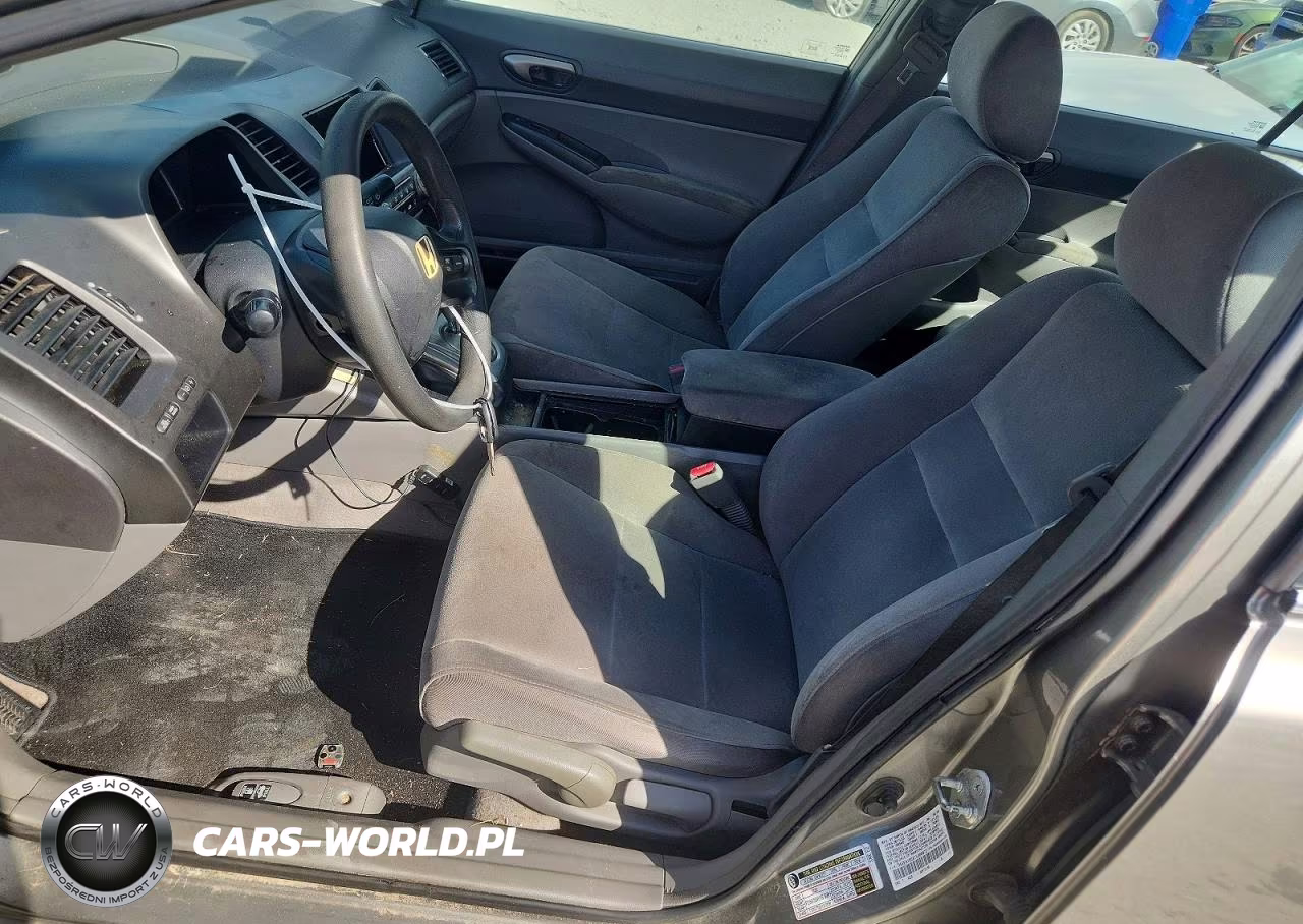 2007 Honda Civic Lx VIN:1HGFA165X7L008973 - 7