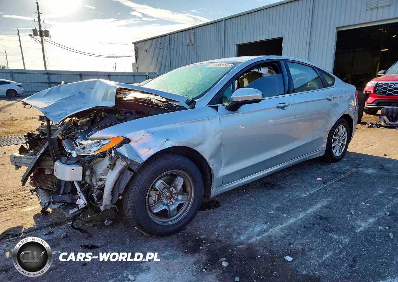 2017 Ford Fusion S VIN:3FA6P0G79HR328026 - 1