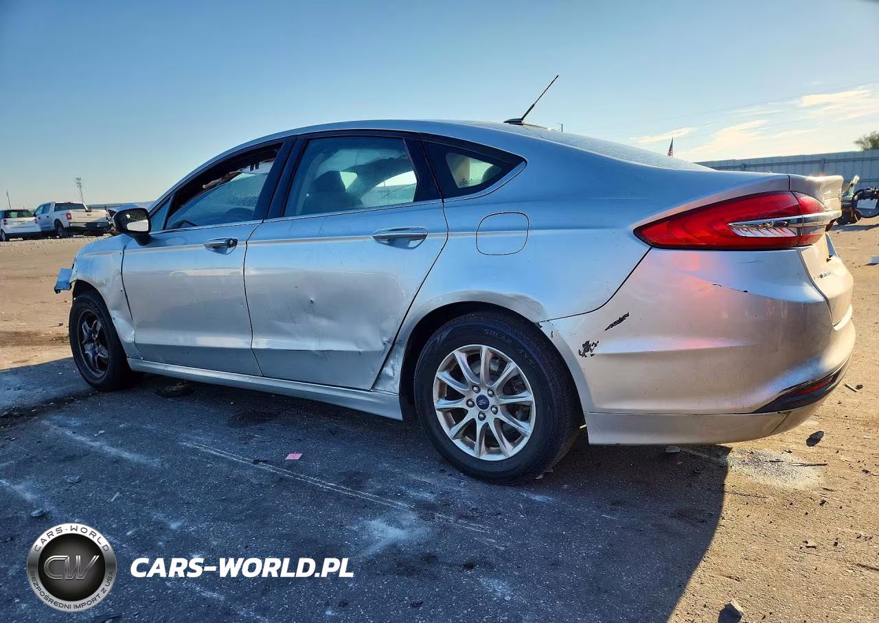 2017 Ford Fusion S VIN:3FA6P0G79HR328026 - 2