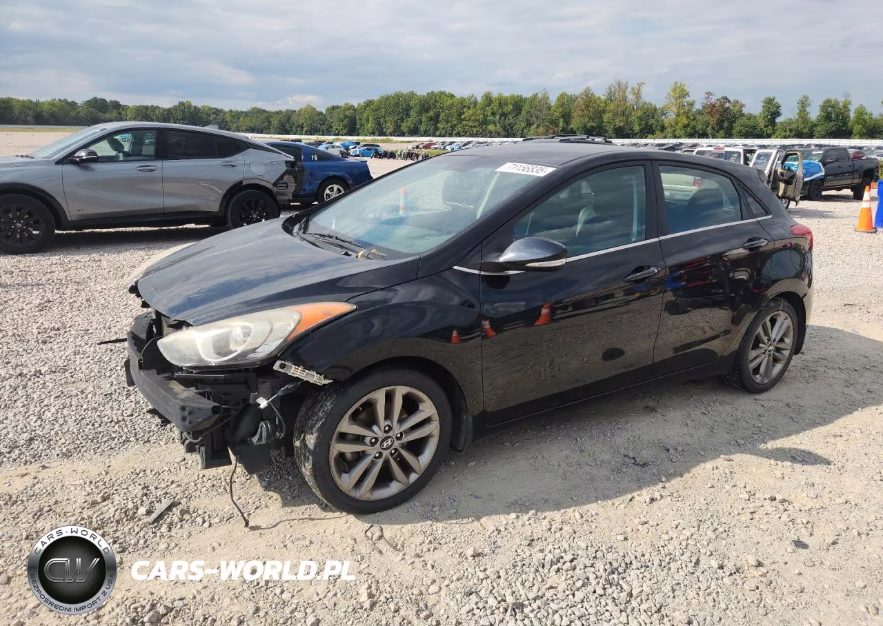 2016 Hyundai Elantra Gt Base VIN:KMHD35LH3GU312738 - 1