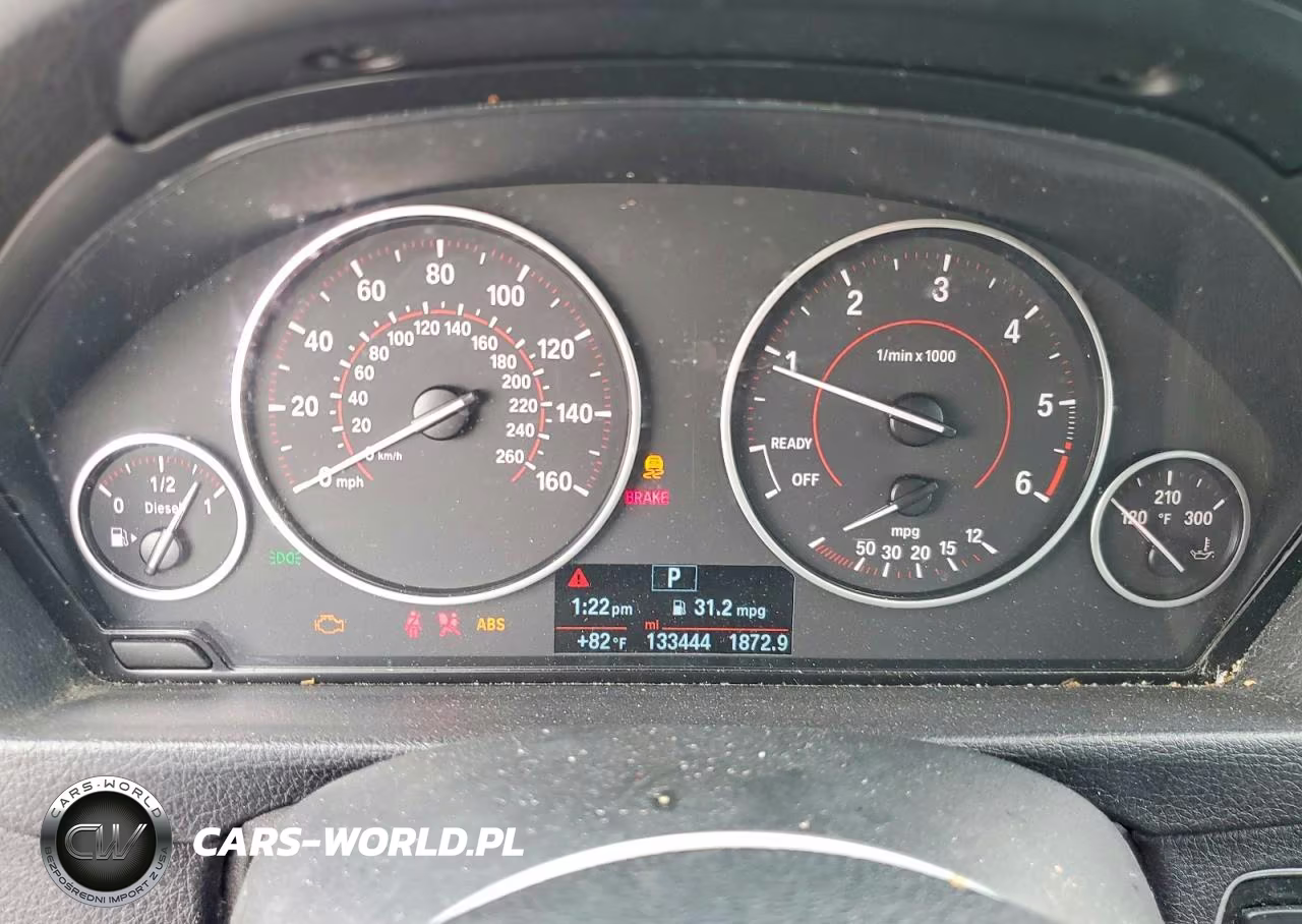 2016 BMW 328 D xDrive VIN:WBA8J1C56GK458697 - 9