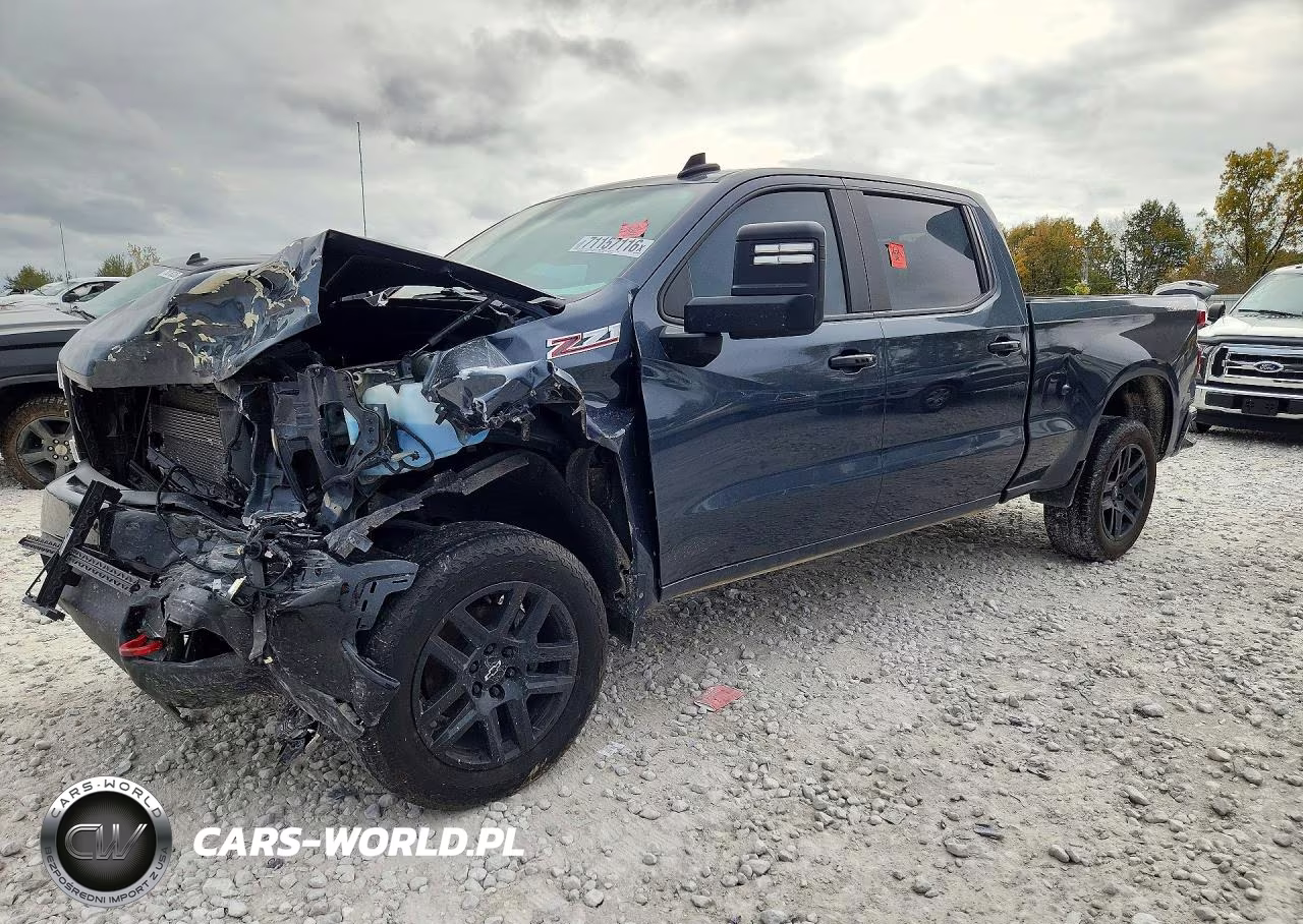 2021 Chevrolet Silverado K1500 Lt Trail Boss VIN:1GCPYFEL6MZ153593 - 1