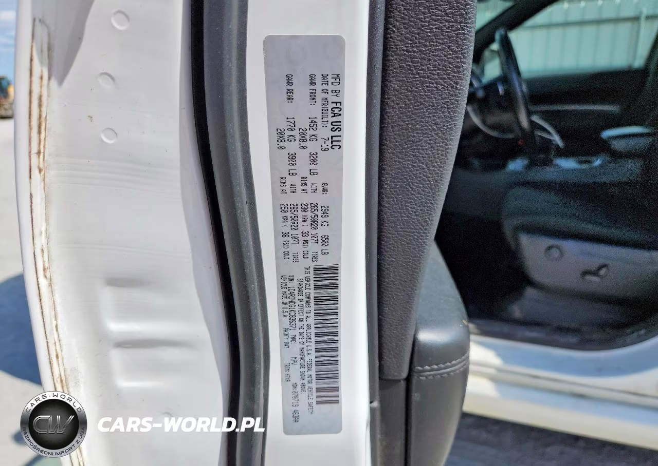 2019 Dodge Durango Gt VIN:1C4RDHDG1KC836371 - 13