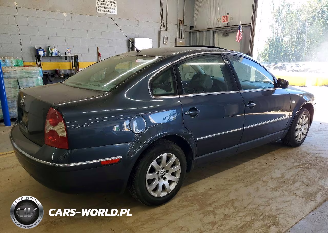 2001 Volkswagen Passat Gls VIN:WVWPD63B01P280594 - 3