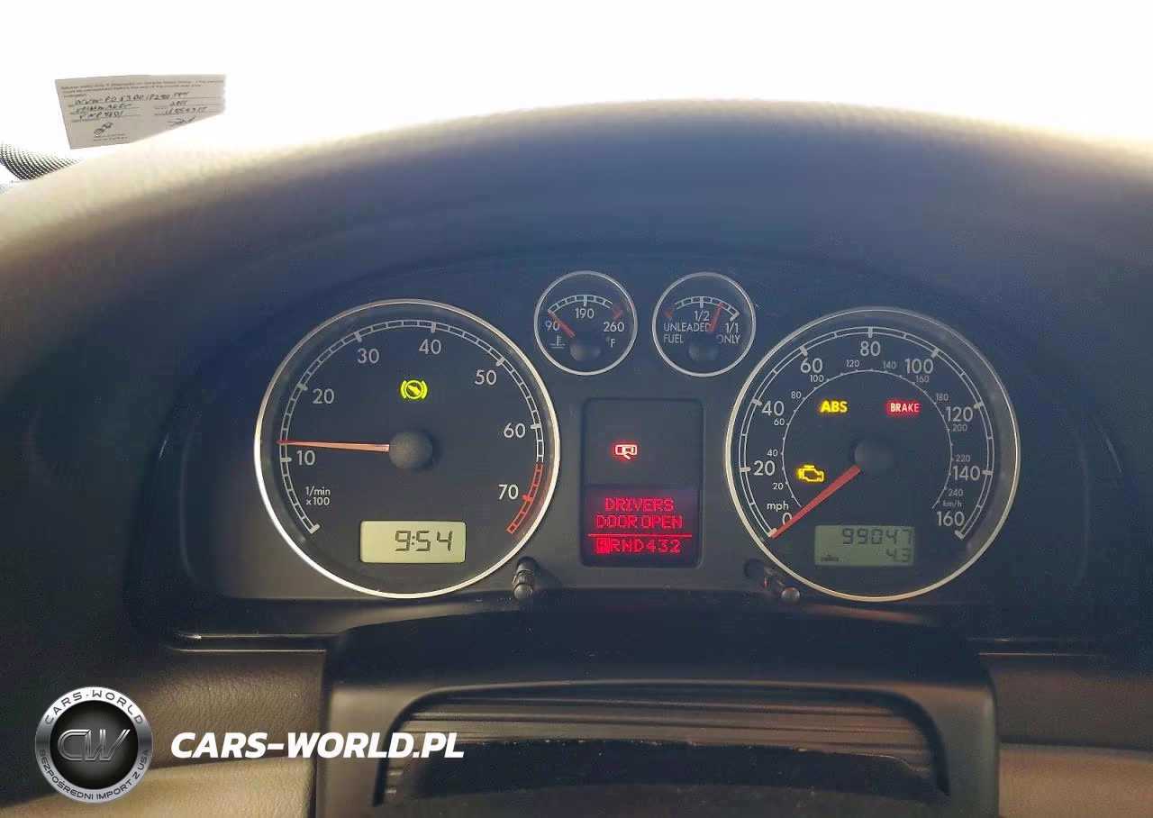 2001 Volkswagen Passat Gls VIN:WVWPD63B01P280594 - 9