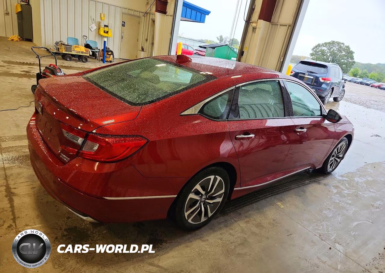 2019 Honda Accord Touring Hybrid VIN:1HGCV3F90KA002108 - 3