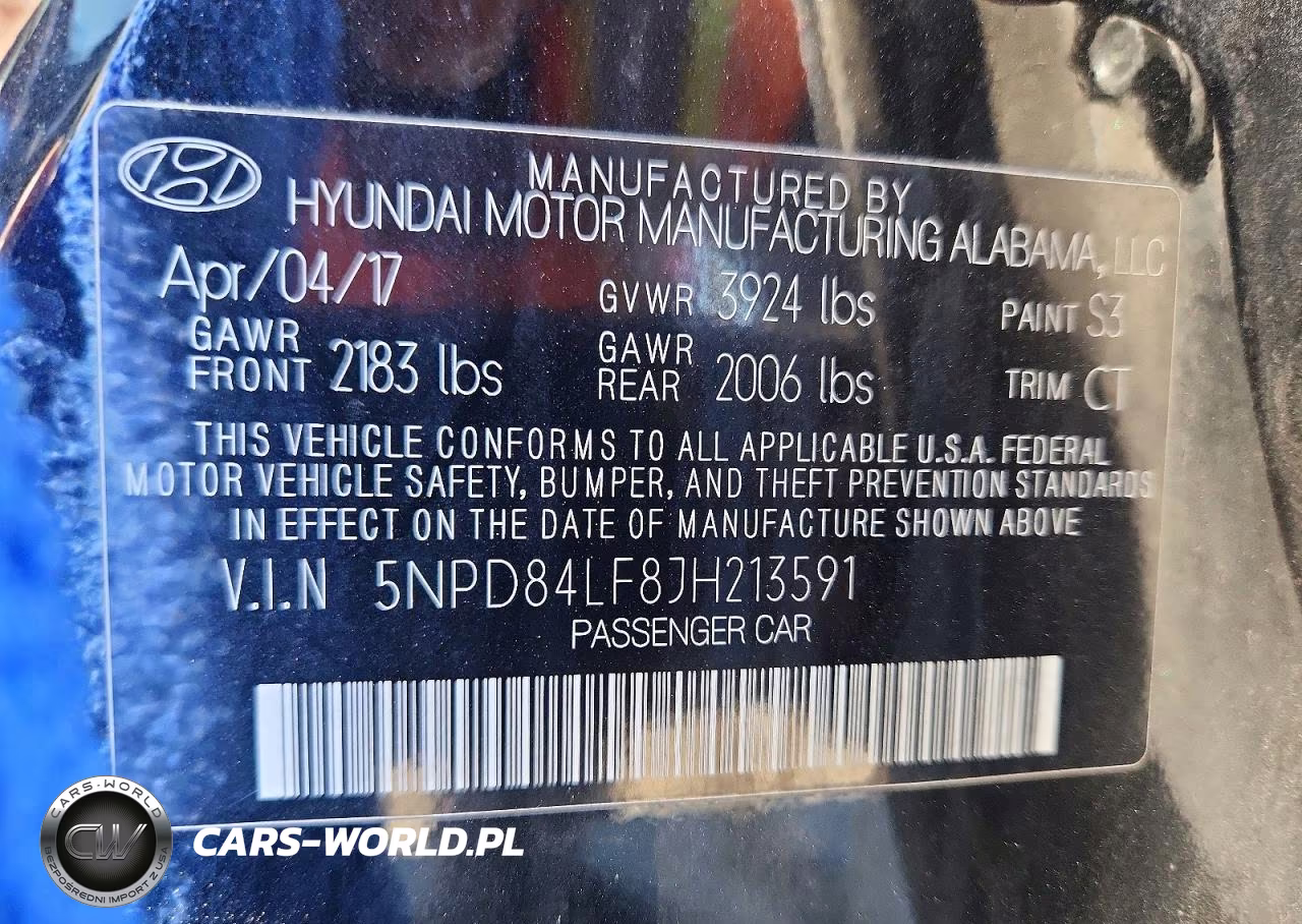 2018 Hyundai Elantra Sel VIN:5NPD84LF8JH213591 - 12