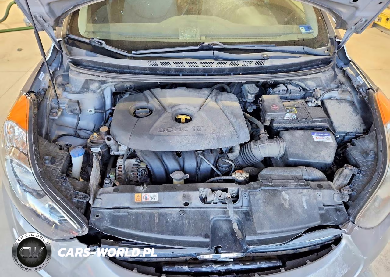 2012 Hyundai Elantra Gls VIN:KMHDH4AE7CU310294 - 11