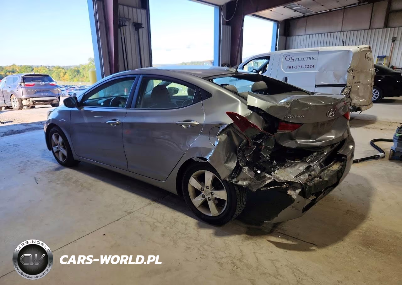 2012 Hyundai Elantra Gls VIN:KMHDH4AE7CU310294 - 2