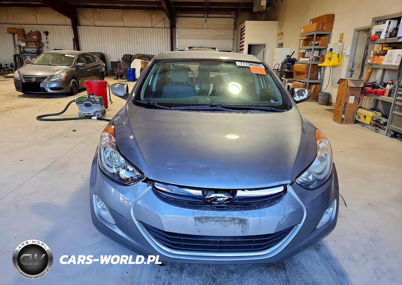 2012 Hyundai Elantra Gls VIN:KMHDH4AE7CU310294 - 5