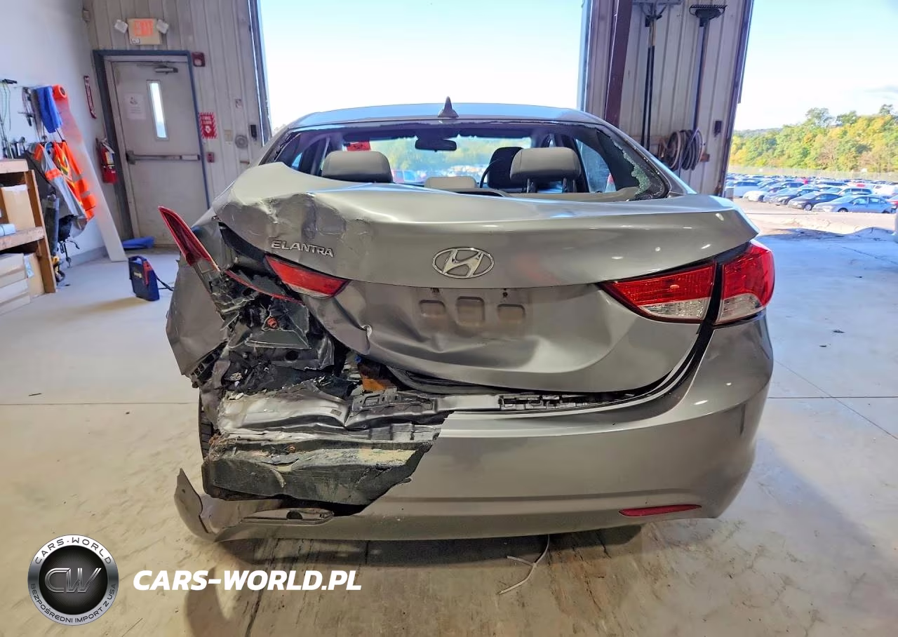 2012 Hyundai Elantra Gls VIN:KMHDH4AE7CU310294 - 6