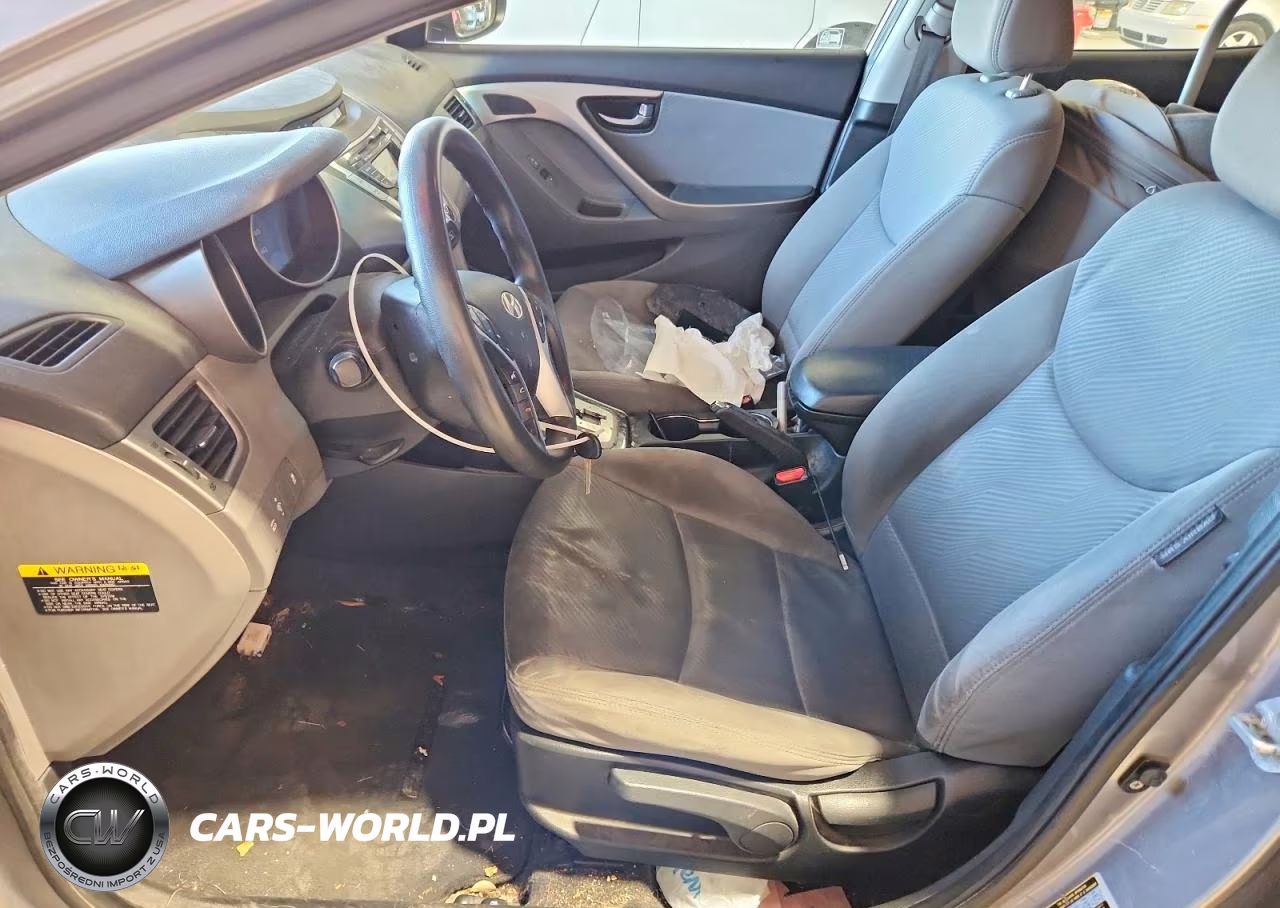 2012 Hyundai Elantra Gls VIN:KMHDH4AE7CU310294 - 7