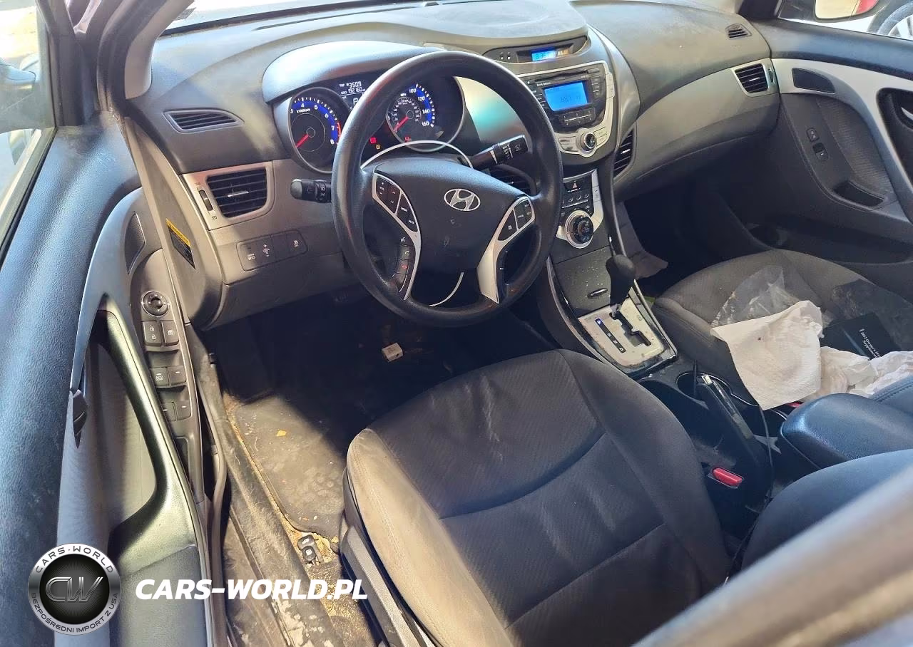2012 Hyundai Elantra Gls VIN:KMHDH4AE7CU310294 - 8