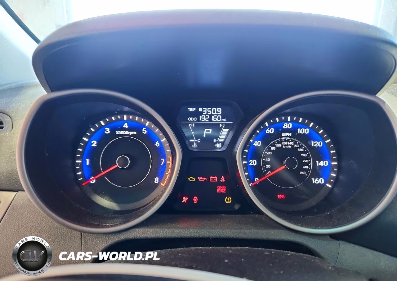 2012 Hyundai Elantra Gls VIN:KMHDH4AE7CU310294 - 9