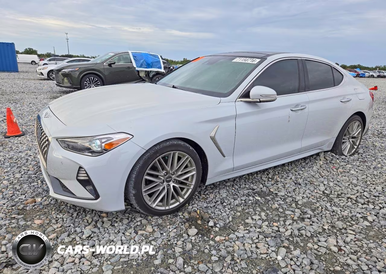 2021 Genesis G70 Elite VIN:KMTG34LA9MU077211 - 1