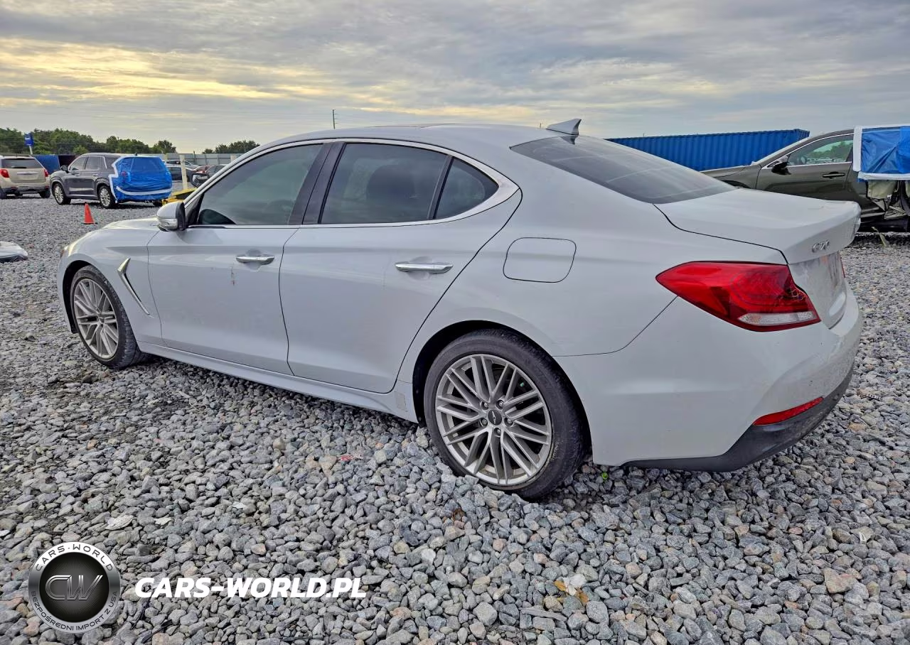 2021 Genesis G70 Elite VIN:KMTG34LA9MU077211 - 2