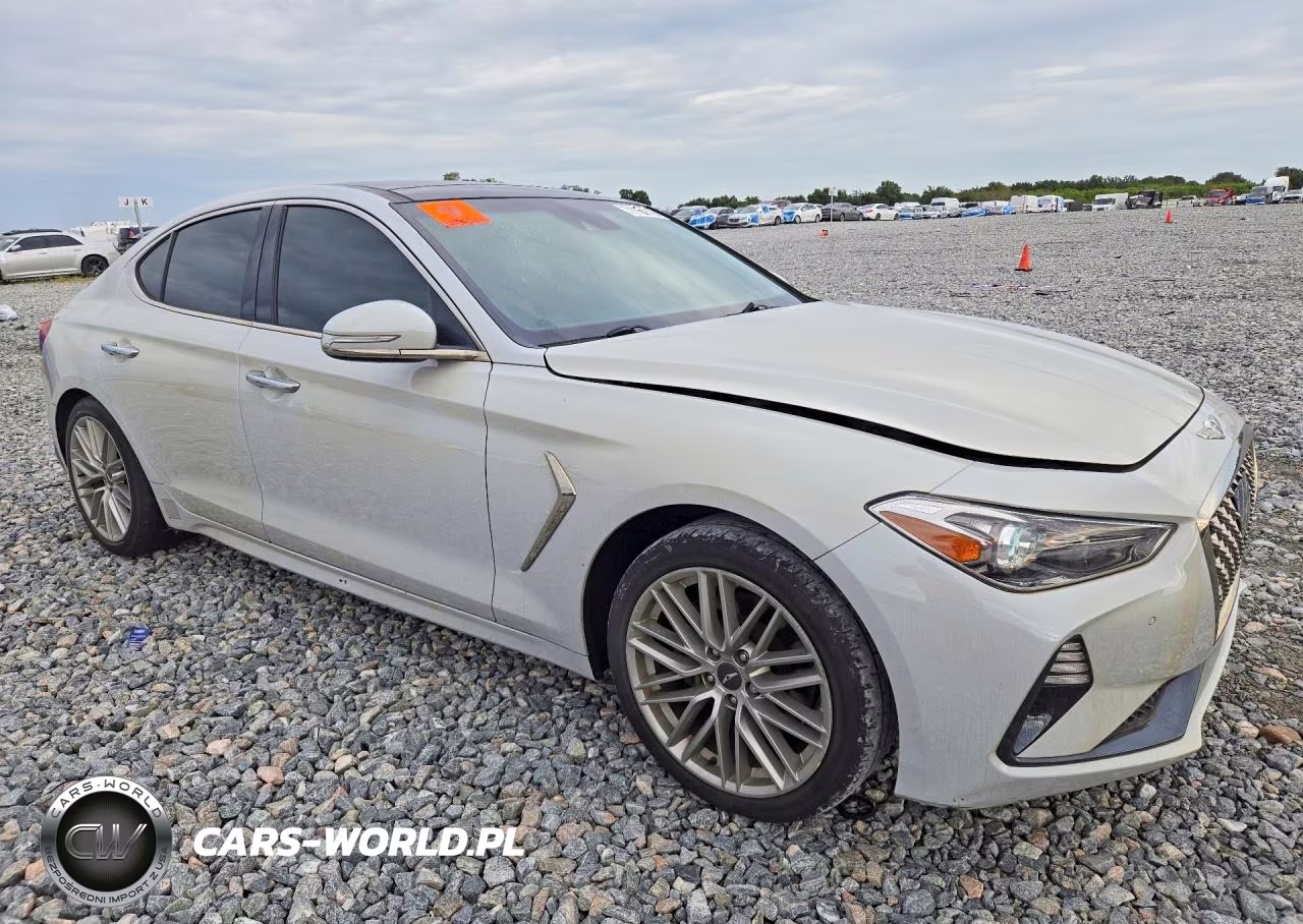 2021 Genesis G70 Elite VIN:KMTG34LA9MU077211 - 4