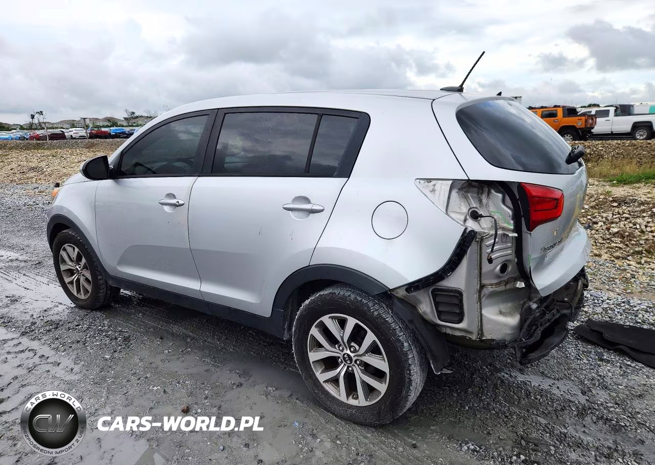 2014 Kia Sportage Lx VIN:KNDPB3AC7E7556503 - 2