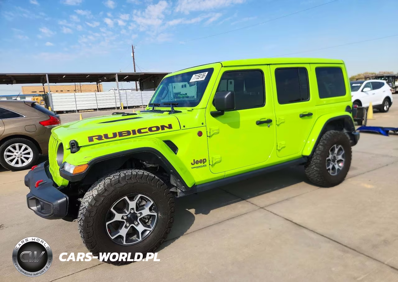 2021 Jeep Wrangler Unlimited Rubicon VIN:1C4HJXFN8MW794261 - 1