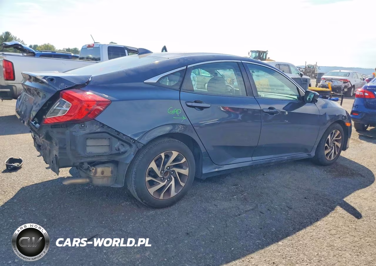 2018 Honda Civic Ex VIN:2HGFC2F72JH567259 - 3