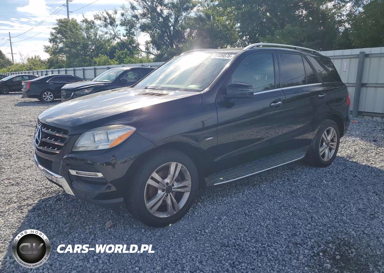 2012 Mercedes-Benz Ml 350 4Matic VIN:4JGDA5HB3CA031285 - 1