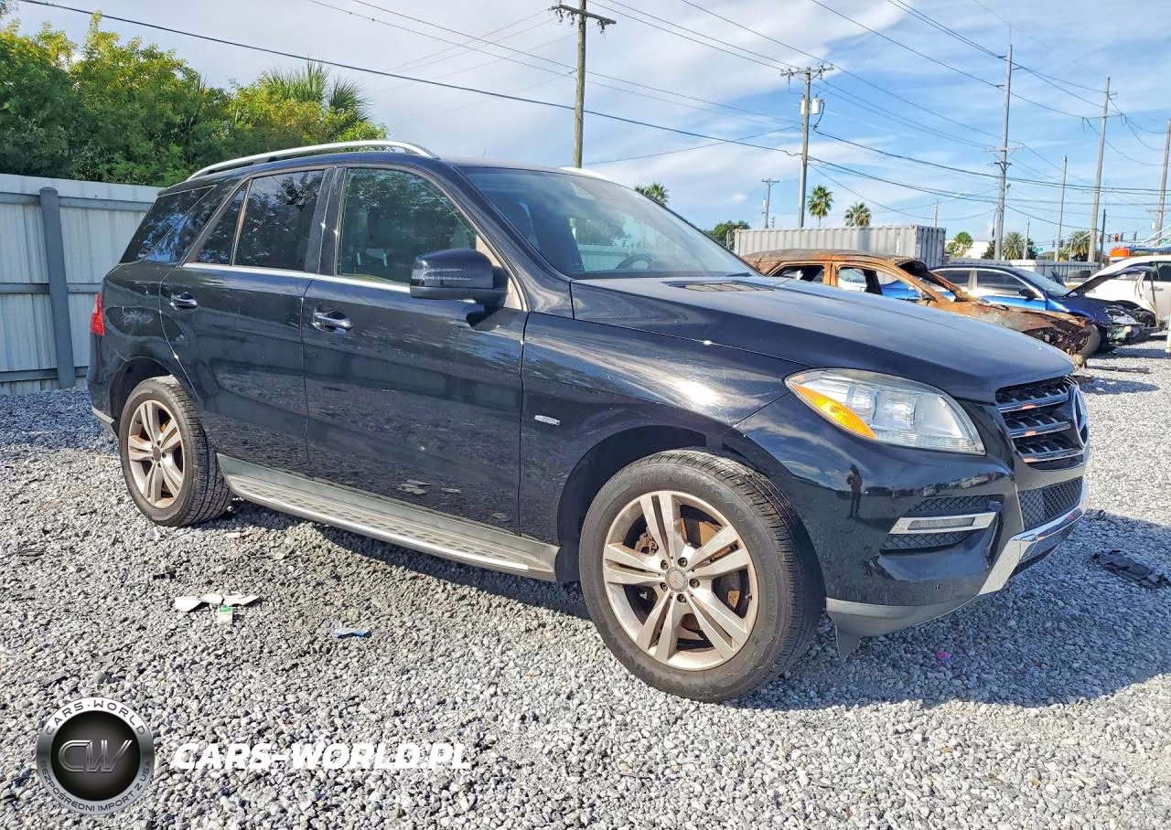 2012 Mercedes-Benz Ml 350 4Matic VIN:4JGDA5HB3CA031285 - 4