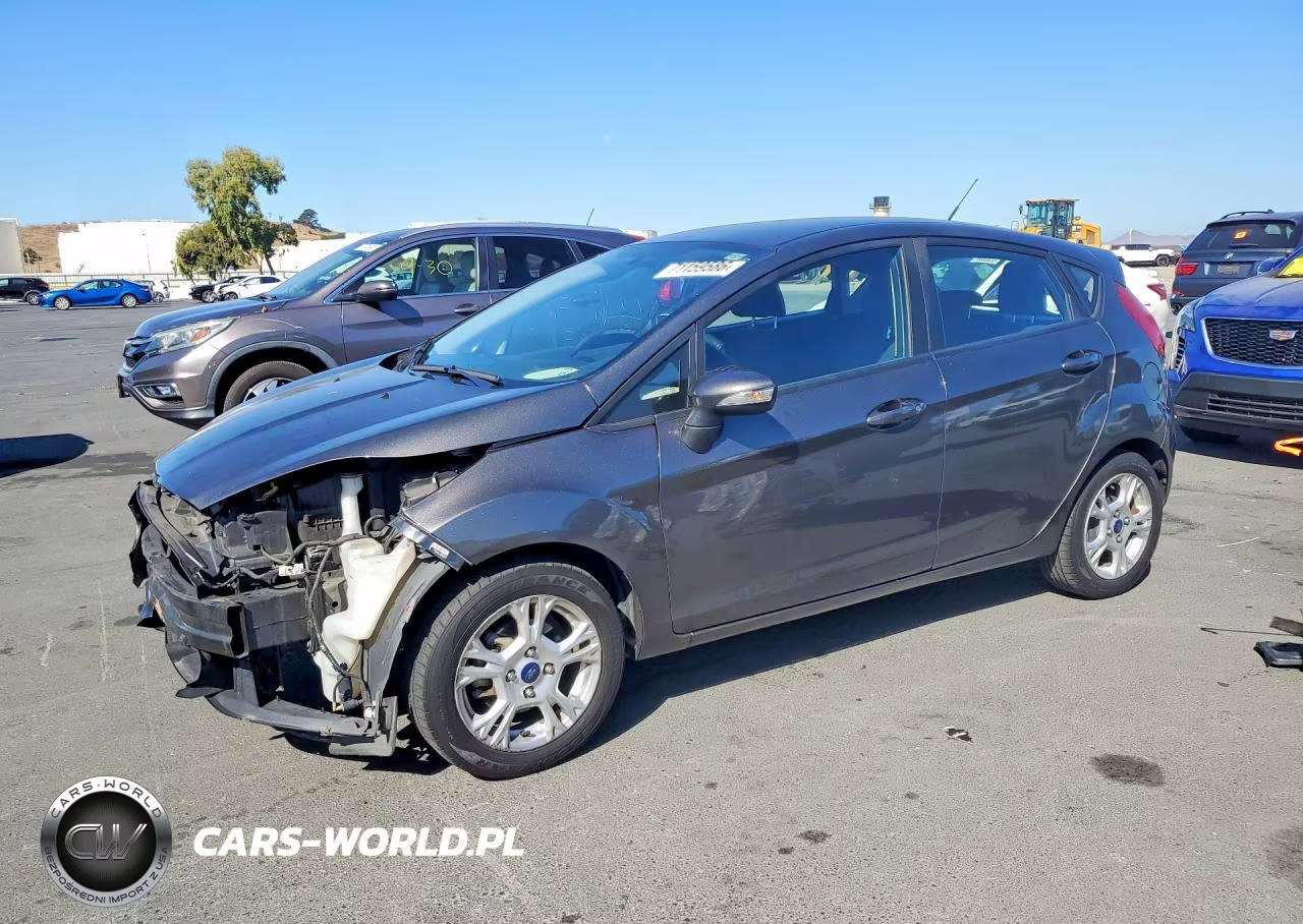 2015 Ford Fiesta Se VIN:3FADP4EJ9FM208525 - 1