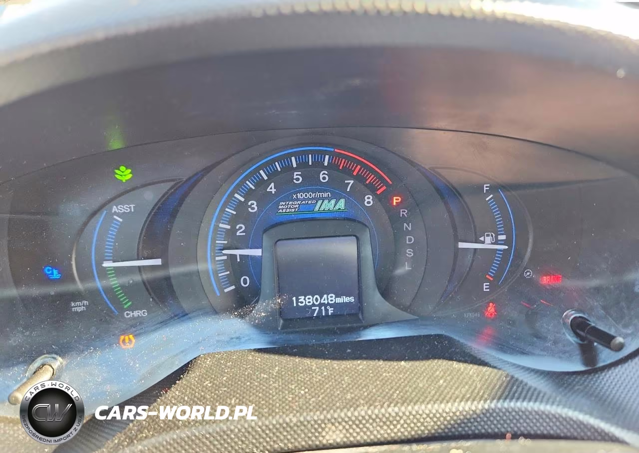 2012 Honda Insight Lx VIN:JHMZE2H53CS002112 - 9