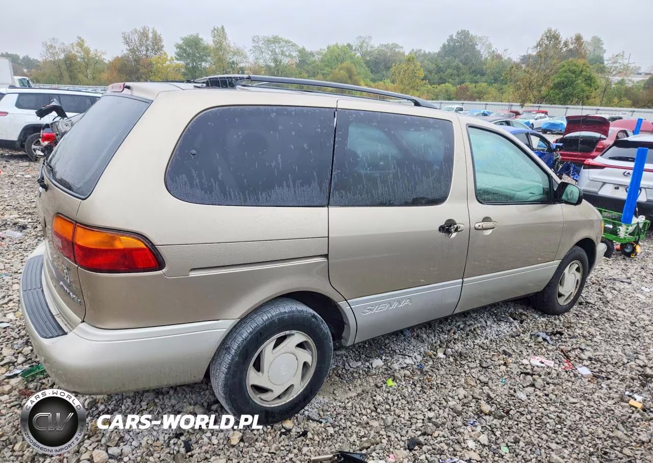 2000 Toyota Sienna Xle VIN:4T3ZF13C7YU278032 - 3