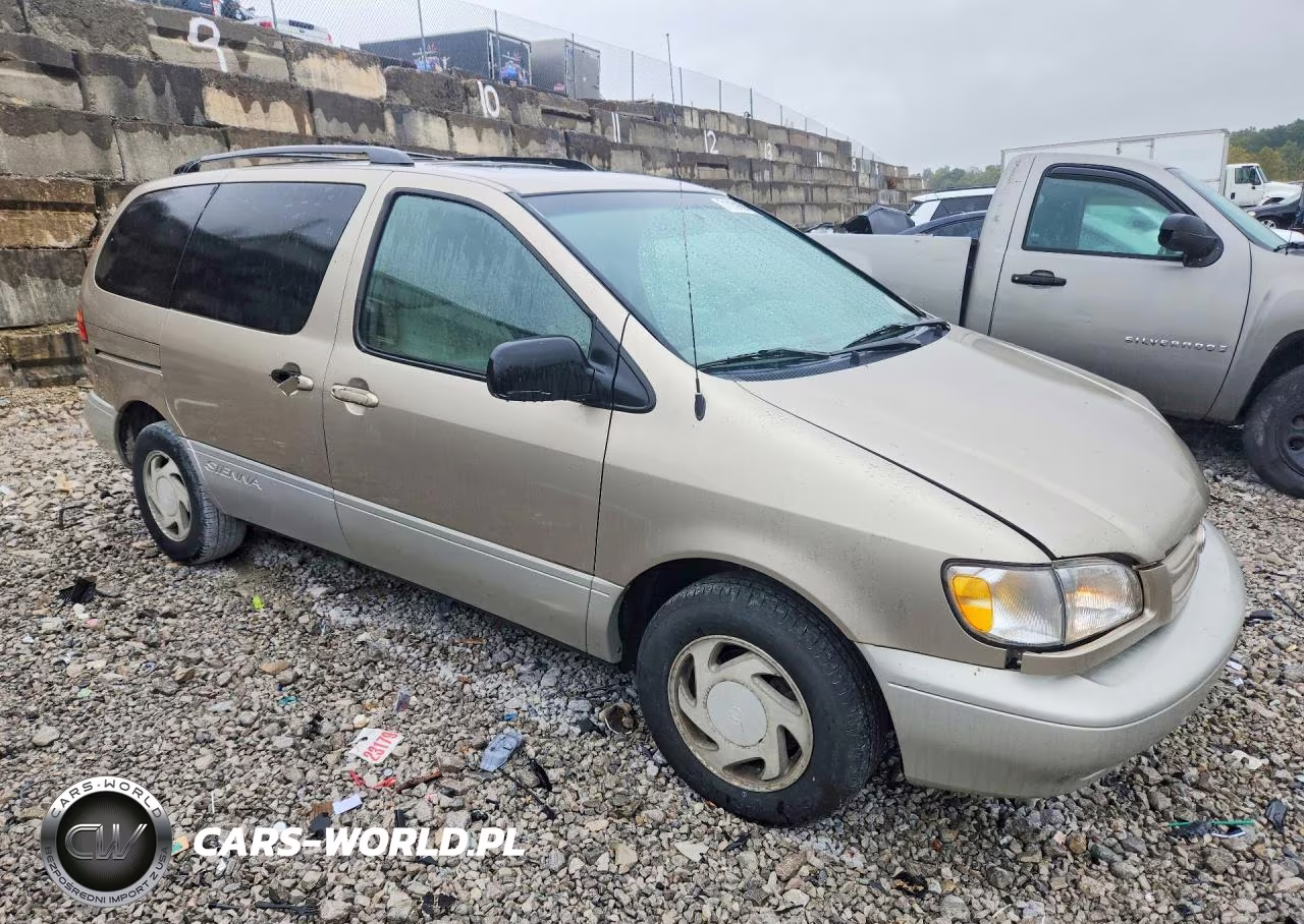 2000 Toyota Sienna Xle VIN:4T3ZF13C7YU278032 - 4