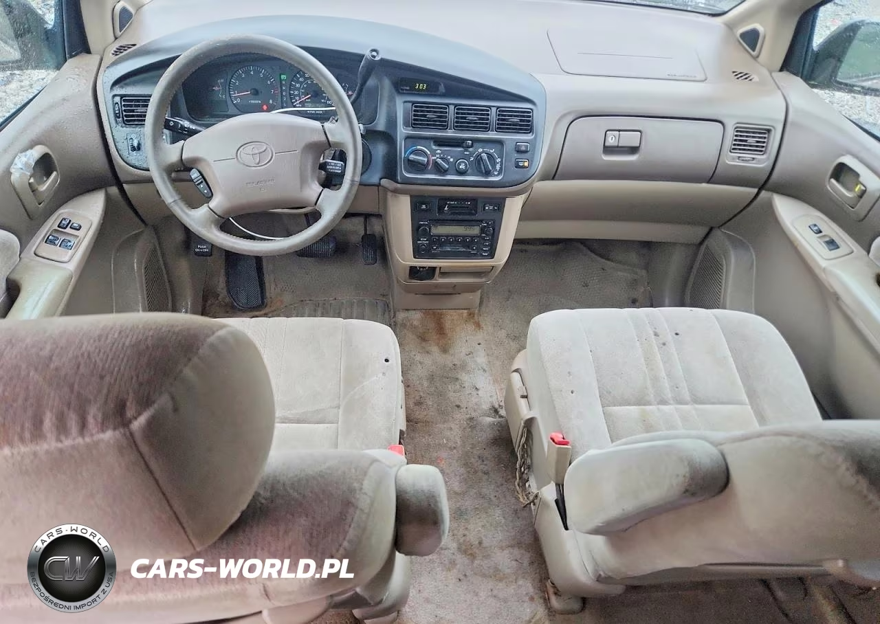2000 Toyota Sienna Xle VIN:4T3ZF13C7YU278032 - 8