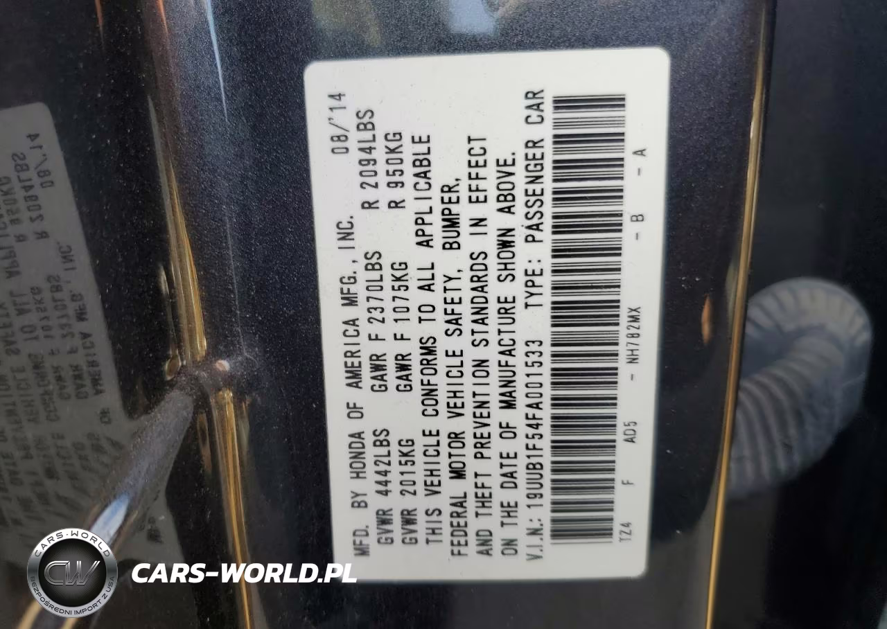 2015 Acura Tlx Tech VIN:19UUB1F54FA001533 - 13