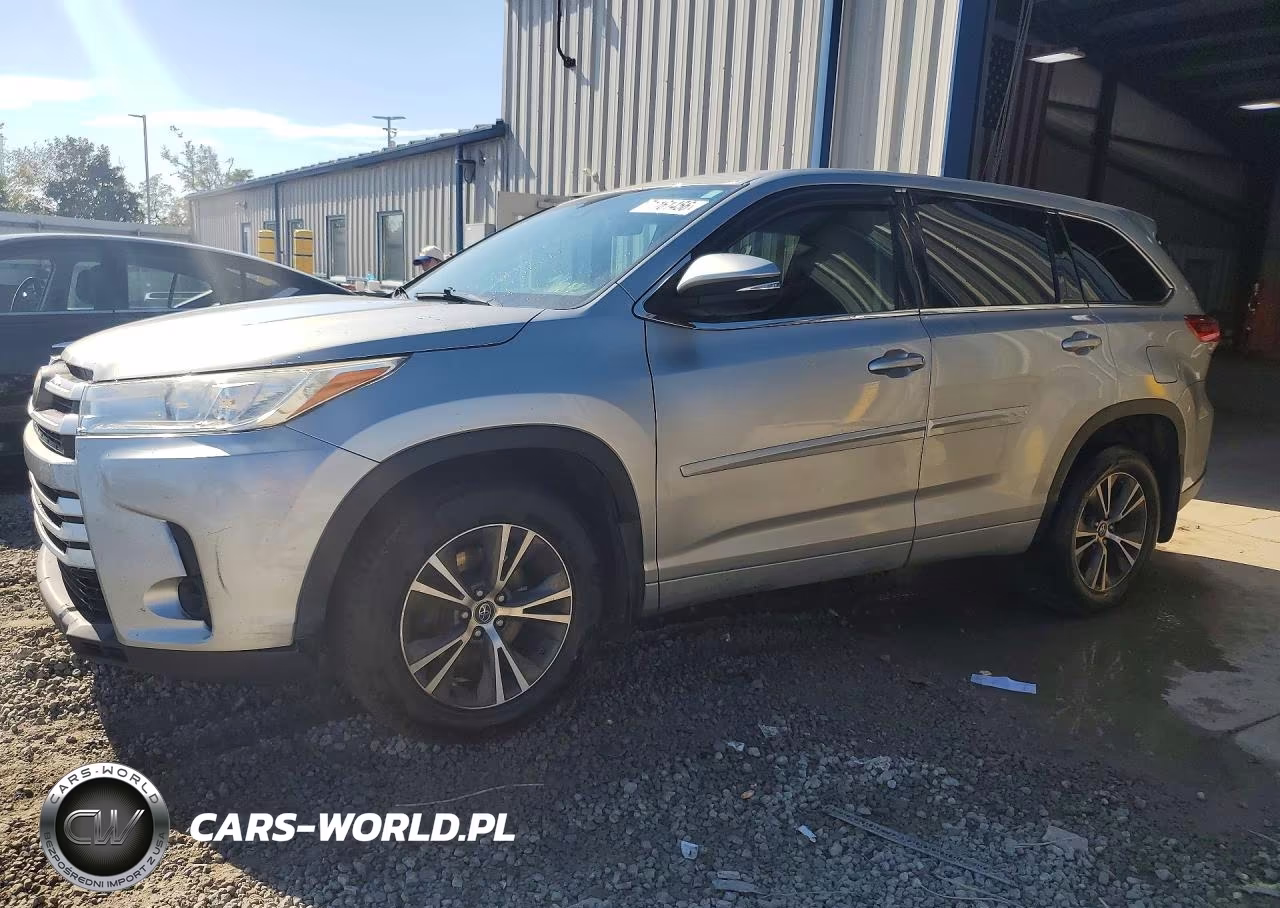 2017 Toyota Highlander Le VIN:5TDBZRFH6HS460434 - 1