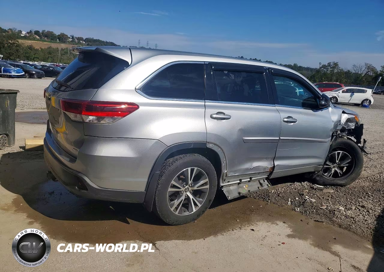 2017 Toyota Highlander Le VIN:5TDBZRFH6HS460434 - 3