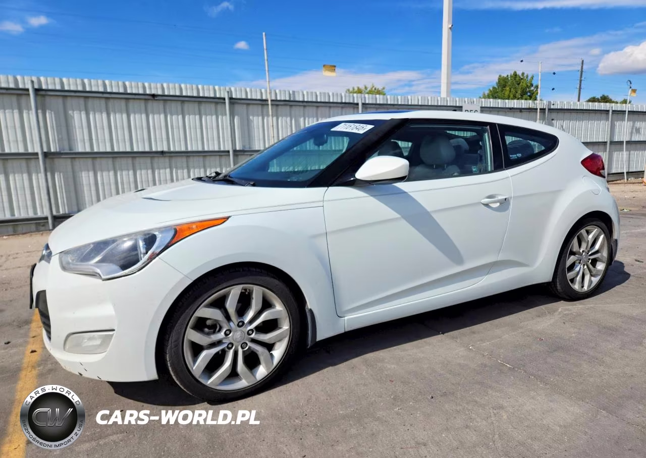2013 Hyundai Veloster Base VIN:KMHTC6AD1DU096840 - 1