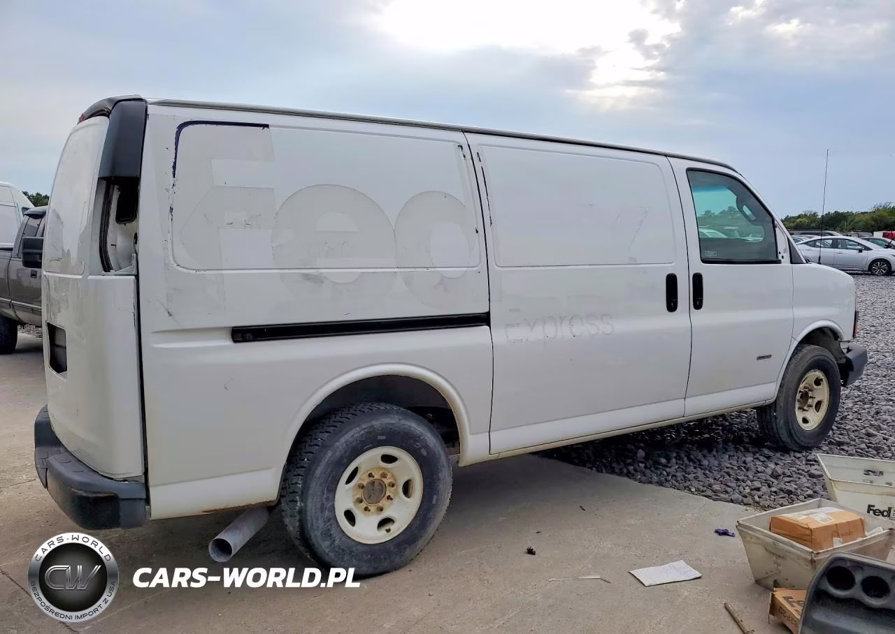 2019 Chevrolet Express 2500 Cargo Delivery Van VIN:1GCWGAF1XK1370347 - 3