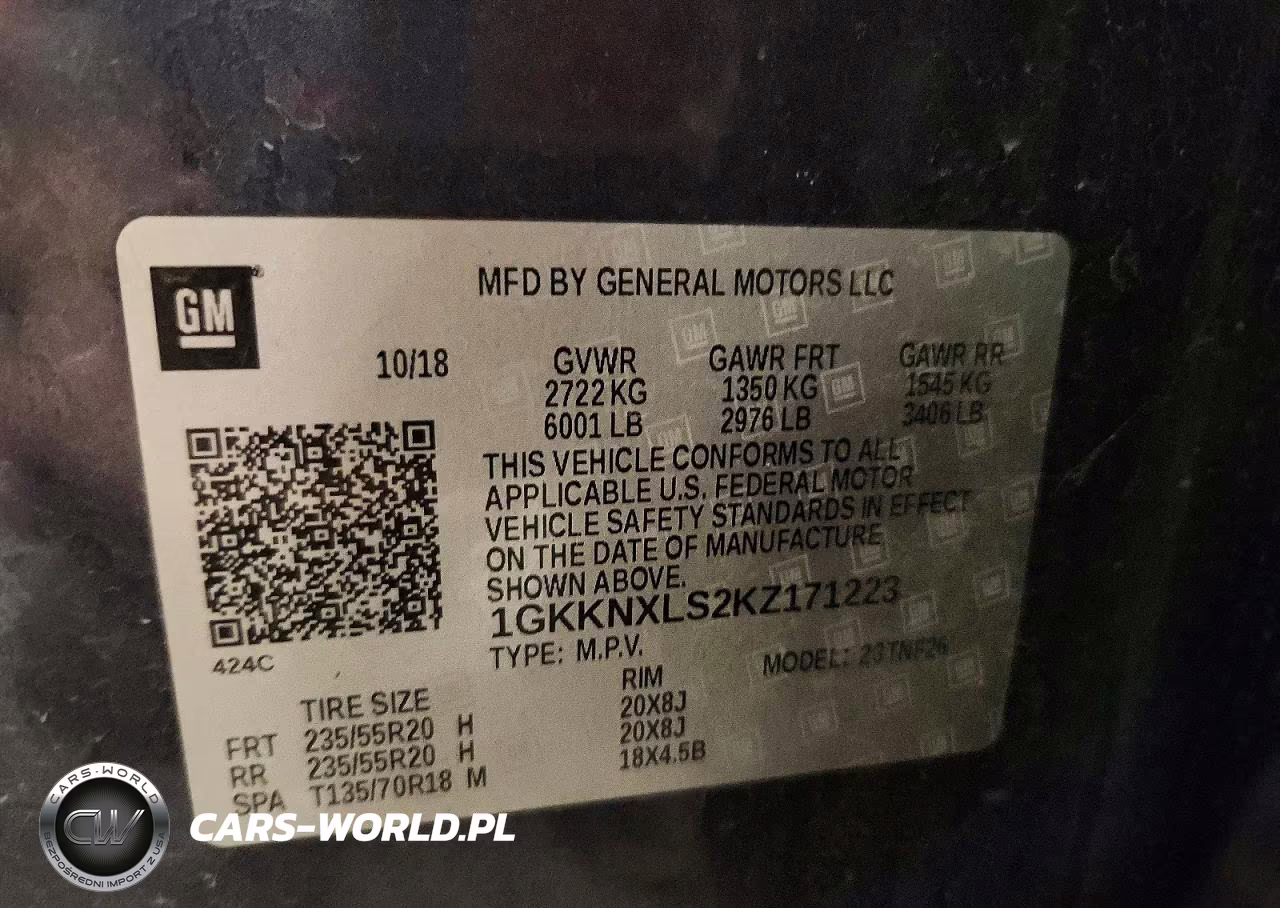 2019 GMC Acadia Denali VIN:1GKKNXLS2KZ171223 - 14